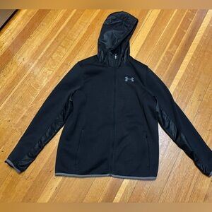 Under Armour Youth ColdGear Storm full-zip hoodie jacket